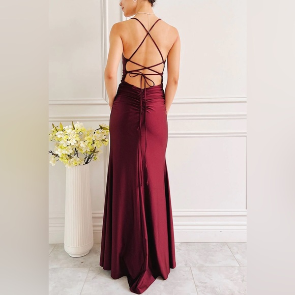 NWT - La Scala Los Angeles black gown - S - Picture 5 of 6